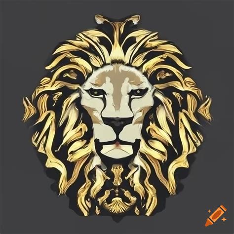 lion versace logo